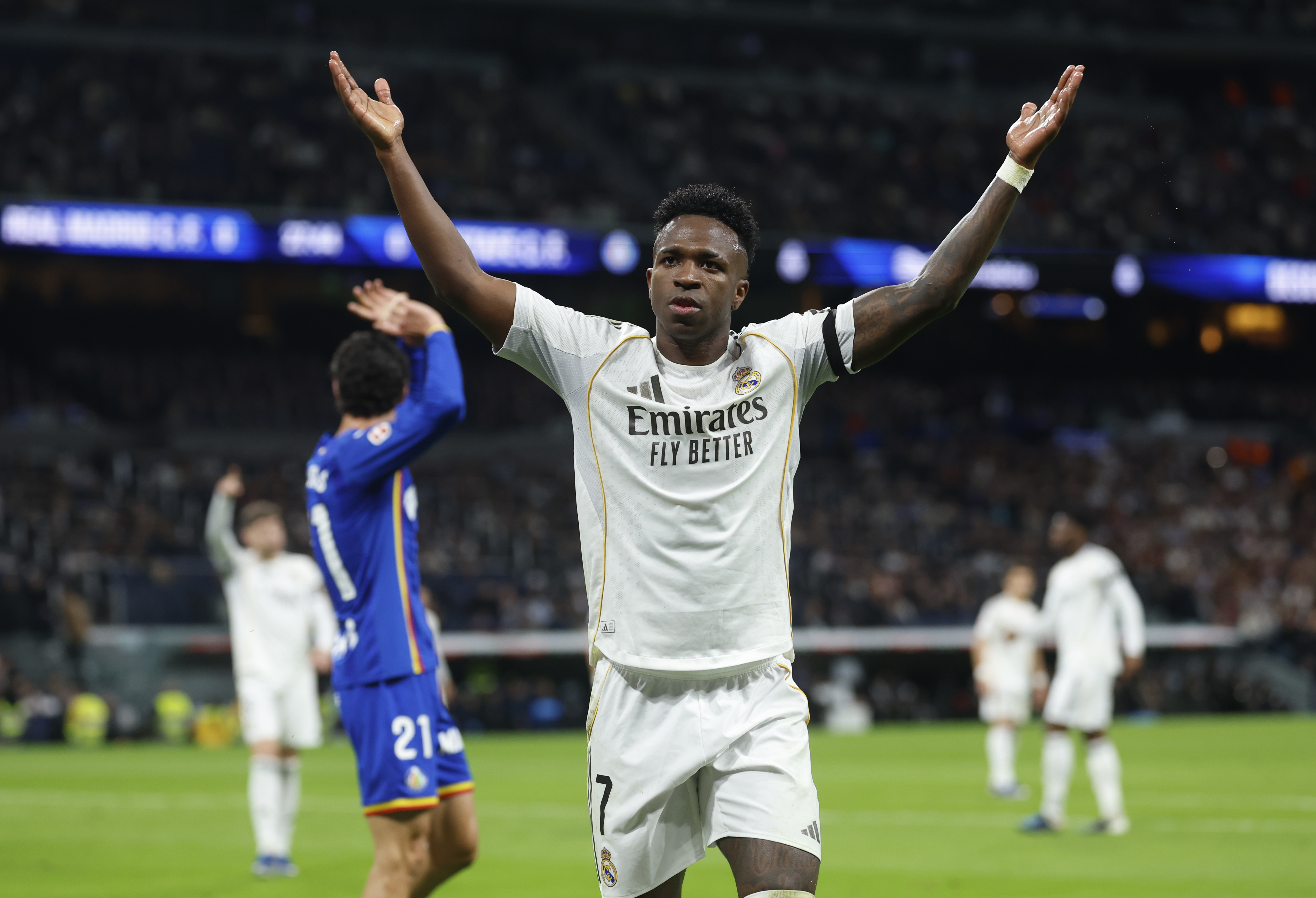 02/03/26 PARTIDO PRIMERA DIVISION JORNADA 26
REAL MADRID - GETAFE 
VINICIUS