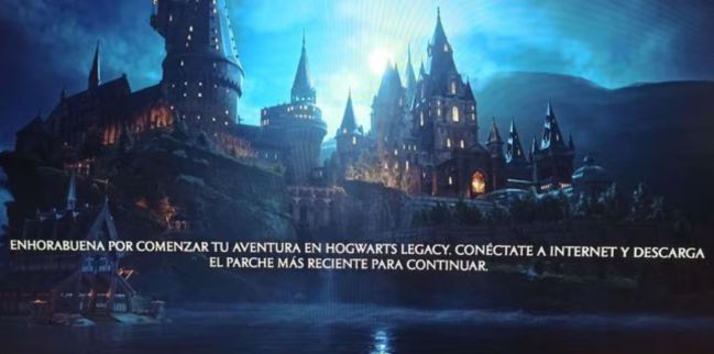Hogwarts Legacy PS4 physical copy (disc)