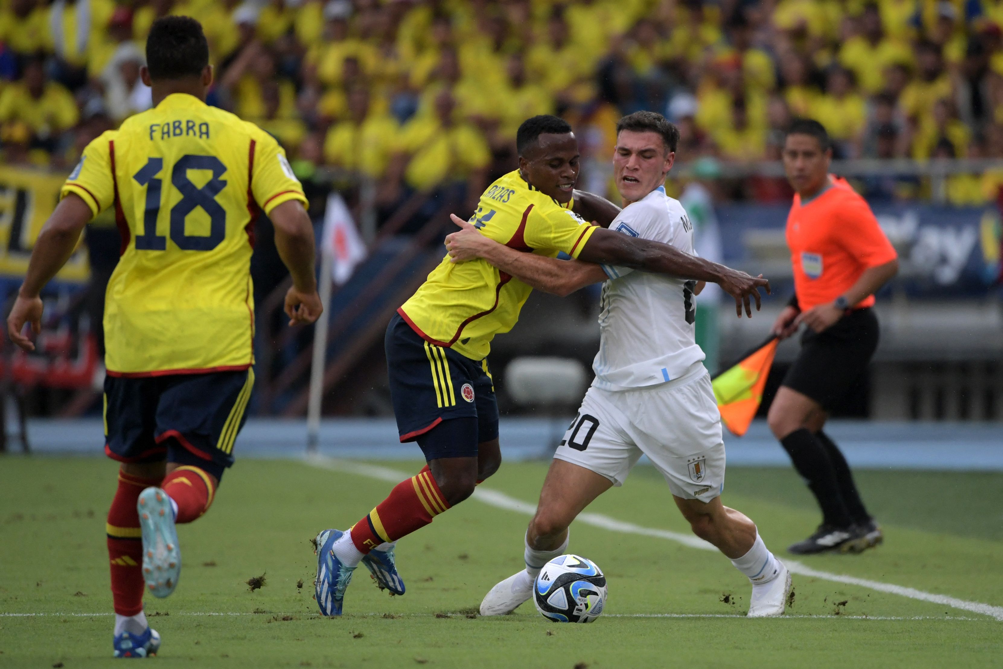 En vivo: Colombia no pudo con Uruguay en Barranquilla