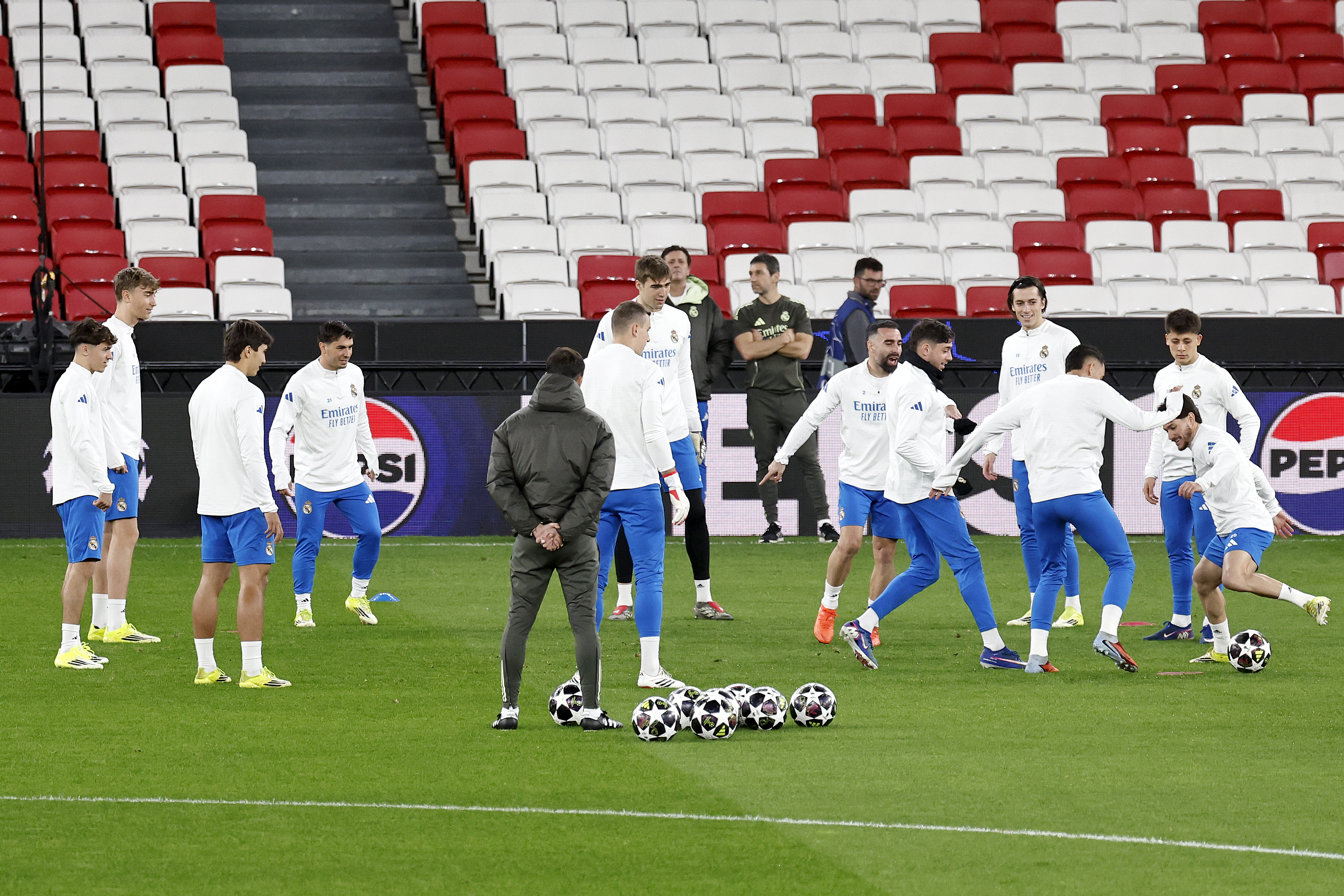 Entrenamiento del Real Madrid