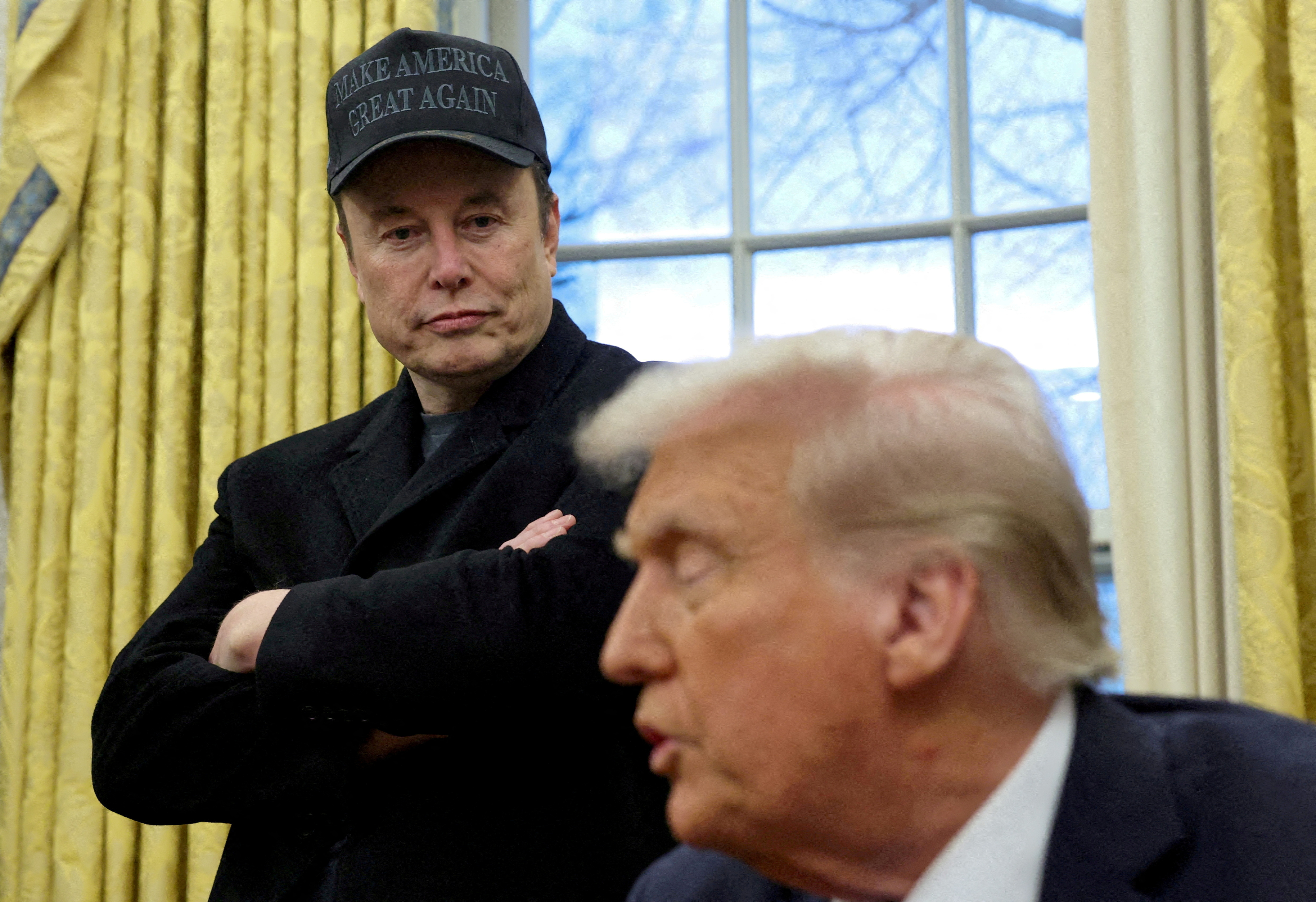 Trump-Musk Oval