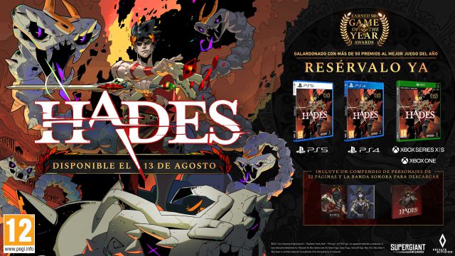 Compre Hades para PS4, PS5, Xbox One e Xbox Series X, S