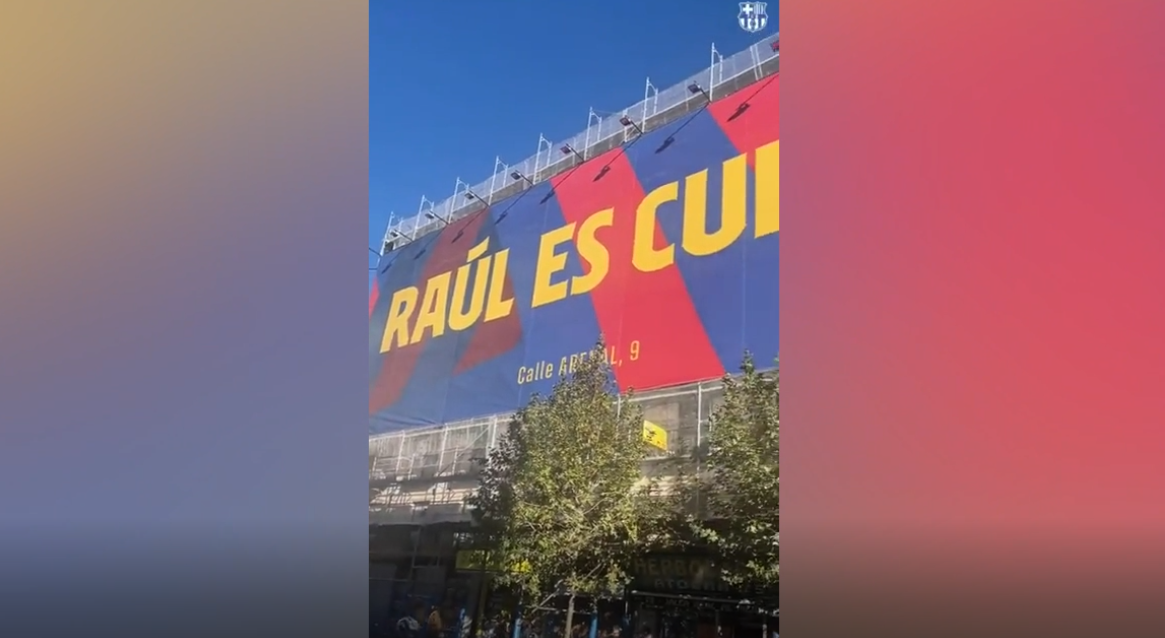 La nueva pancarta de Laporta que va a picar al madridismo