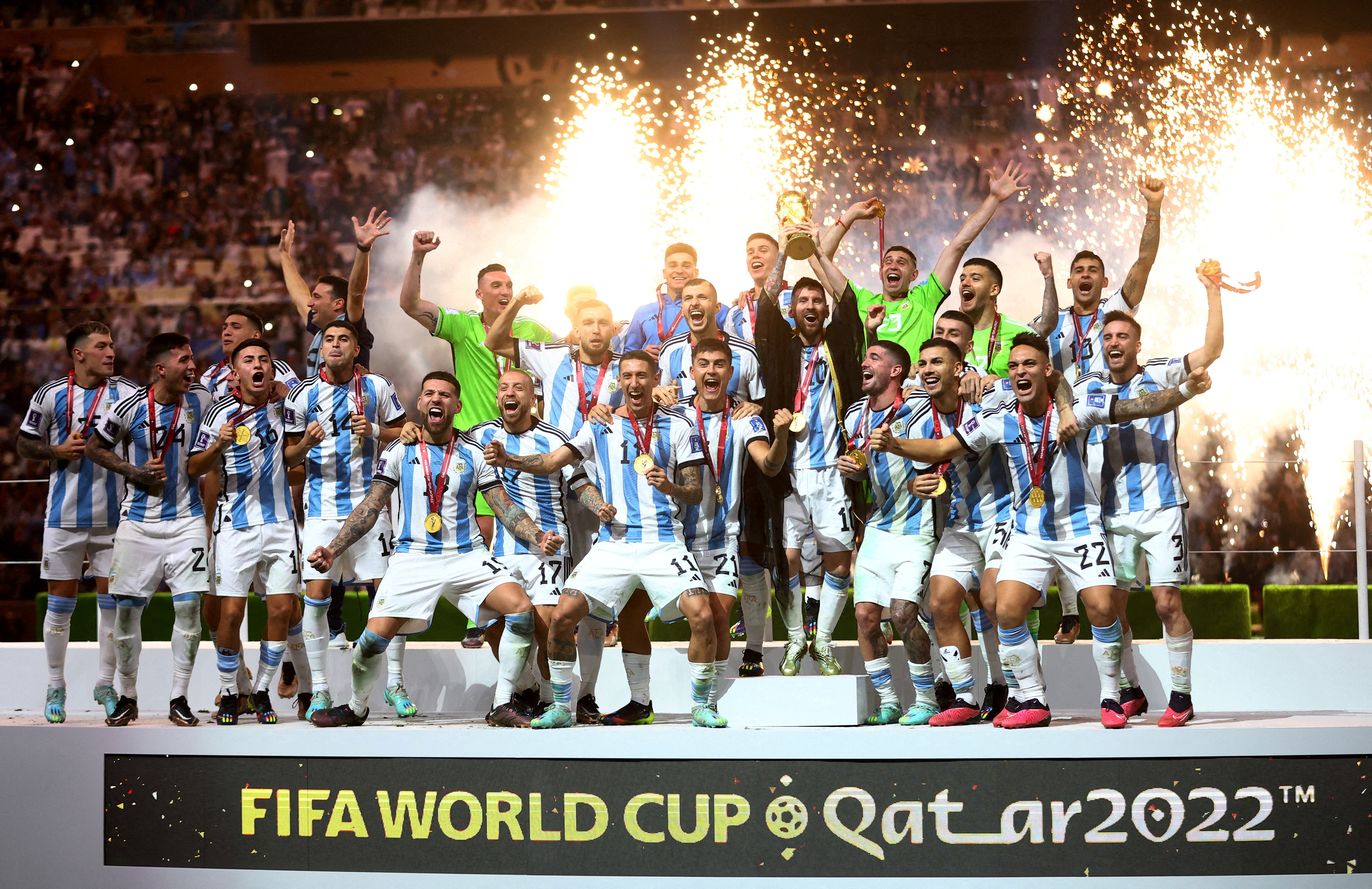 El regalo de oro de 24 quilates a la Selección Argentina