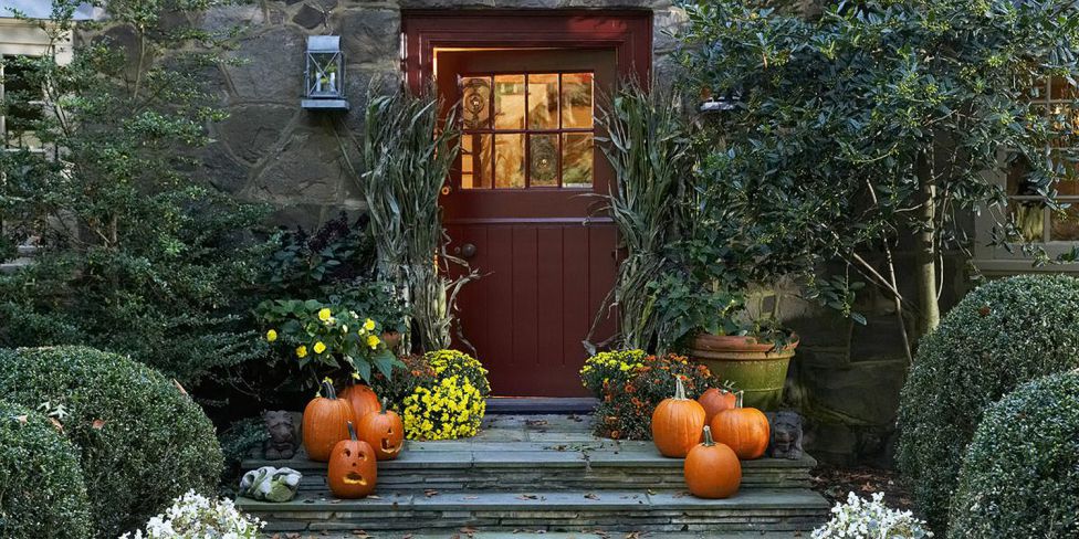 Cómo hacer una decoración casera con calabazas decoradas en Halloween 2022?  - Tikitakas