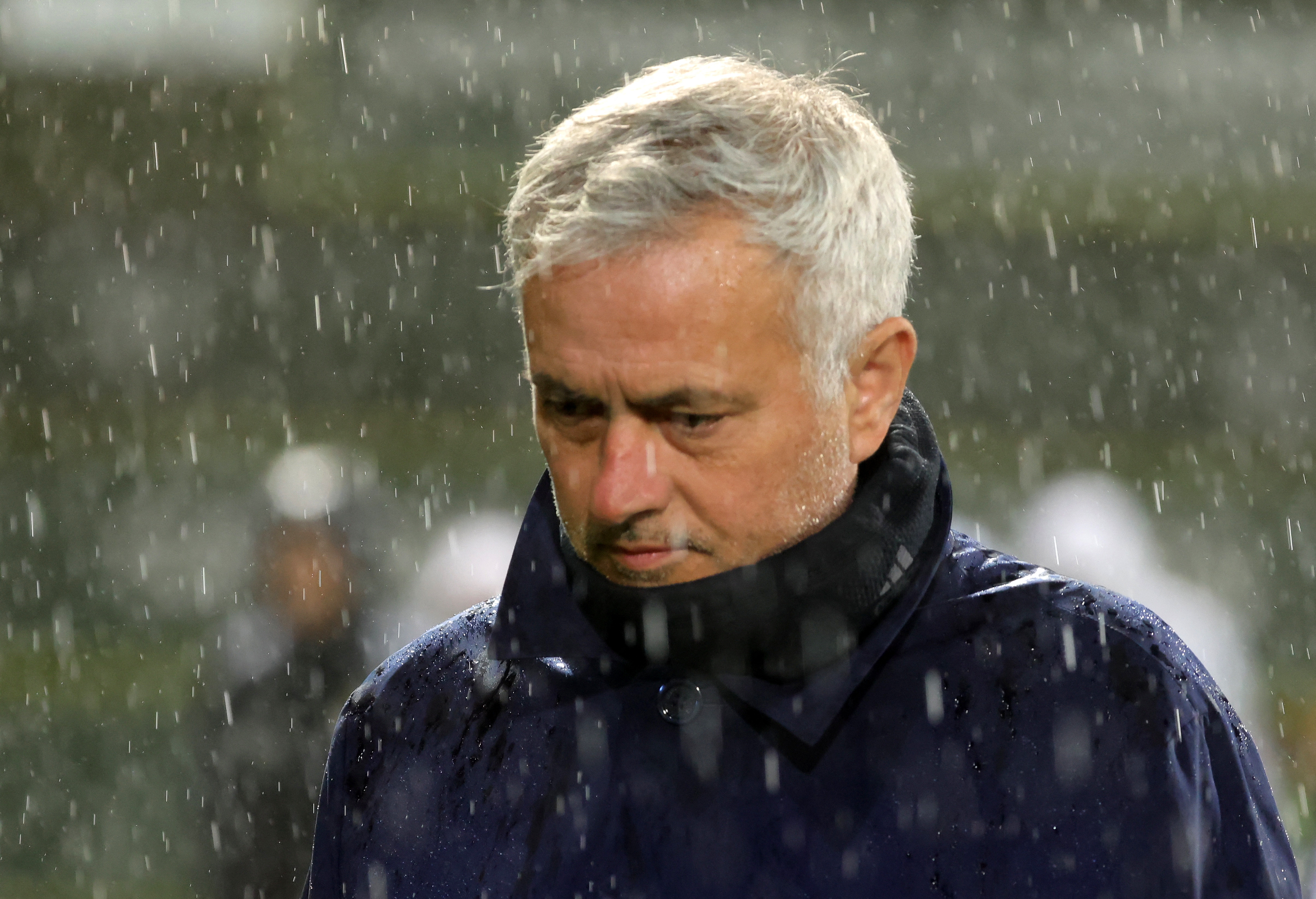Soccer Football - Primeira Liga - Tondela v Benfica - Estadio Joao Cardoso, Tondela, Portugal - February 1, 2026 Benfica coach Jose Mourinho before the match REUTERS/Rita Franca