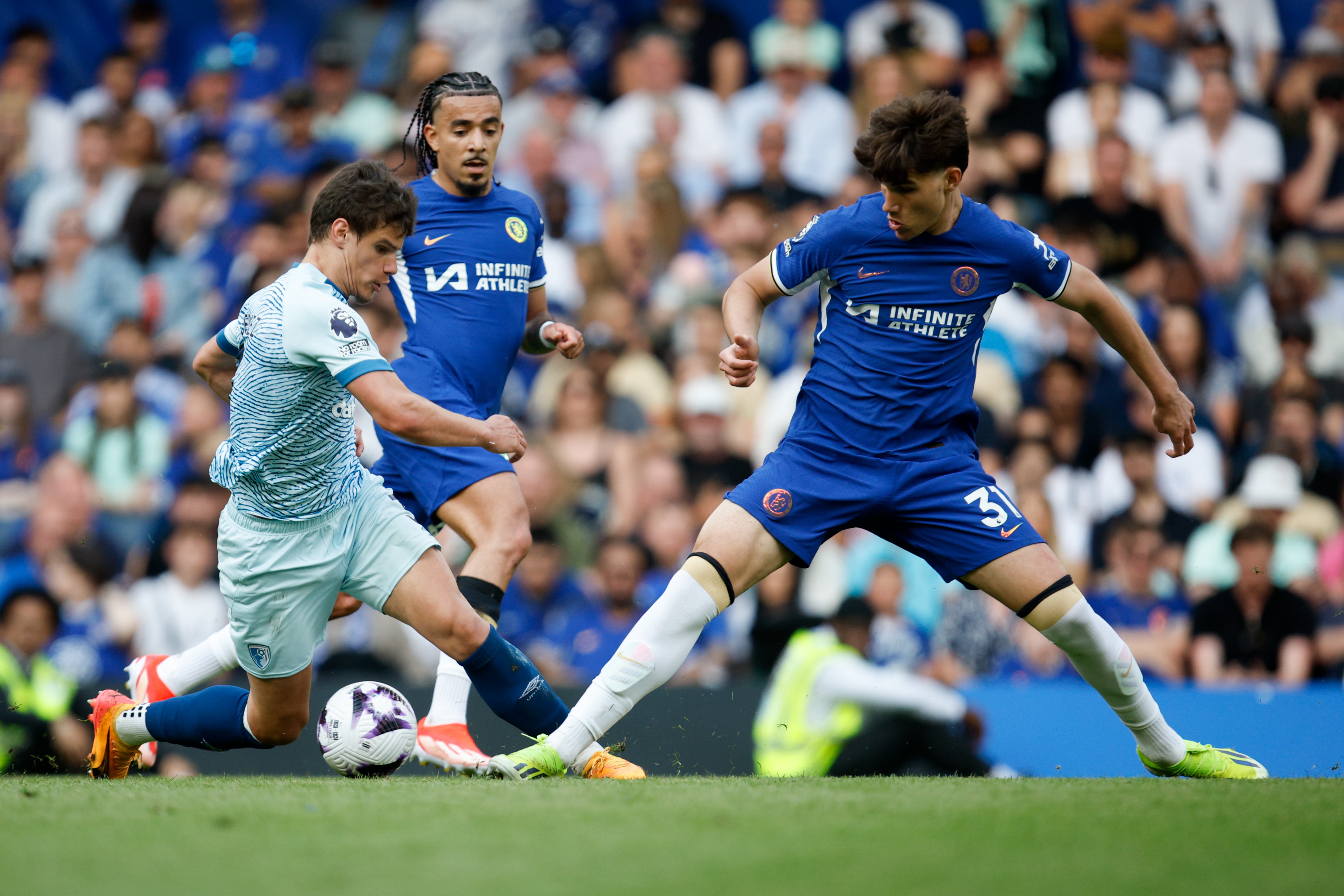 Cesare Casadei, jugador del Chelsea.