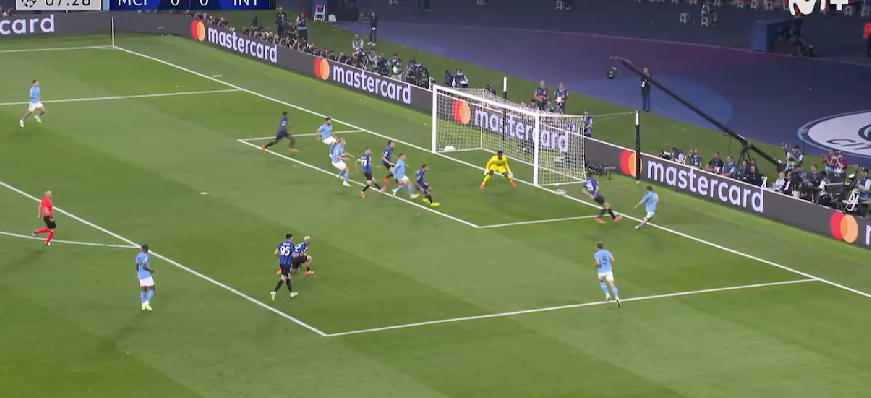 Rodri haciendo historia en un gol que duele al interista: lo que pasó antes no se explica