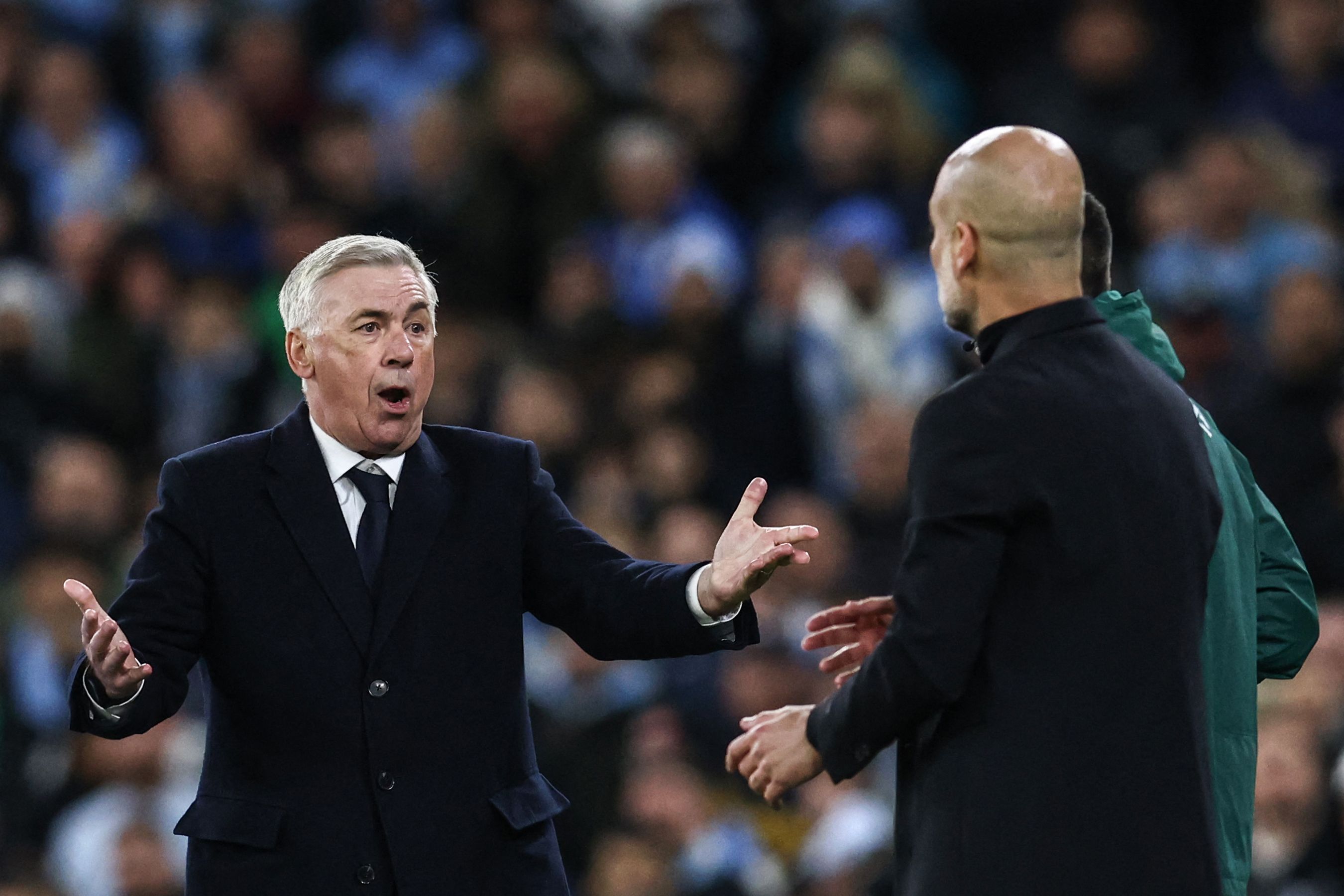 Ancelotti y Guardiola