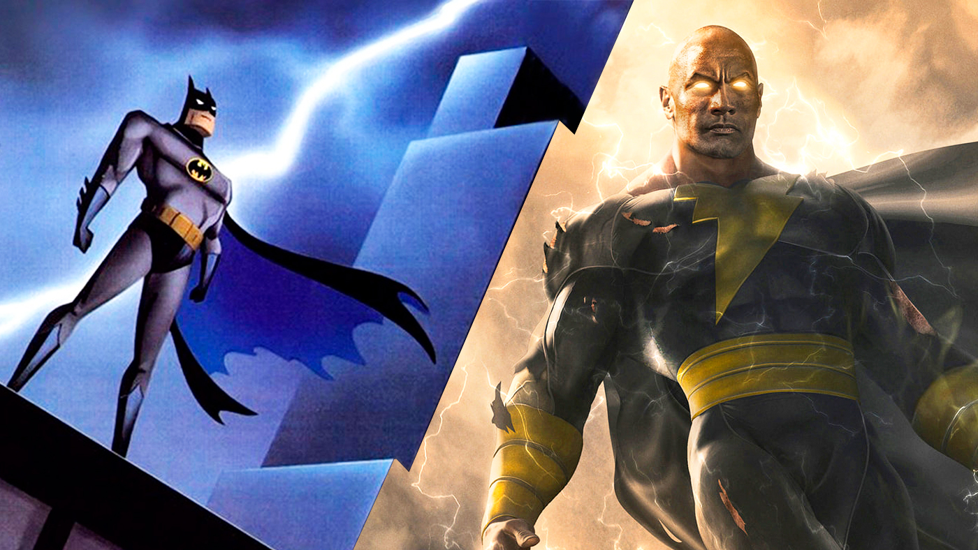 Batman The Animated Series y Black Adam en dos impresionantes figuras McFarlane