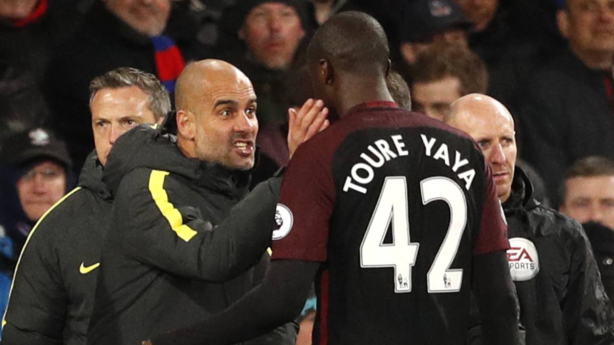 Pep Guardiola elogió este sábado al marfileño Yaya Touré después de su doblete en Selhurst Park, que le dio la victoria al Manchester City sobre el Crystal Palace (1-2).