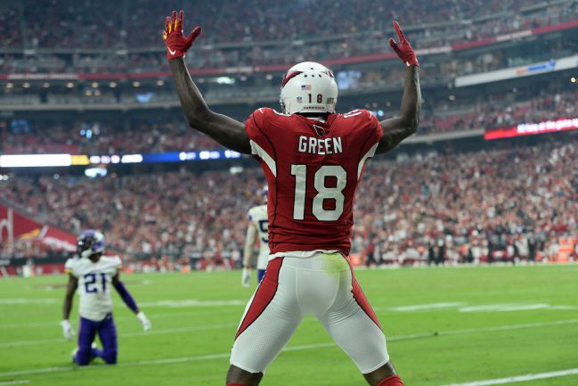 Cardinals wide receiver Rondale Moore stars against Vikings in 34-33 win at  State Farm Stadium