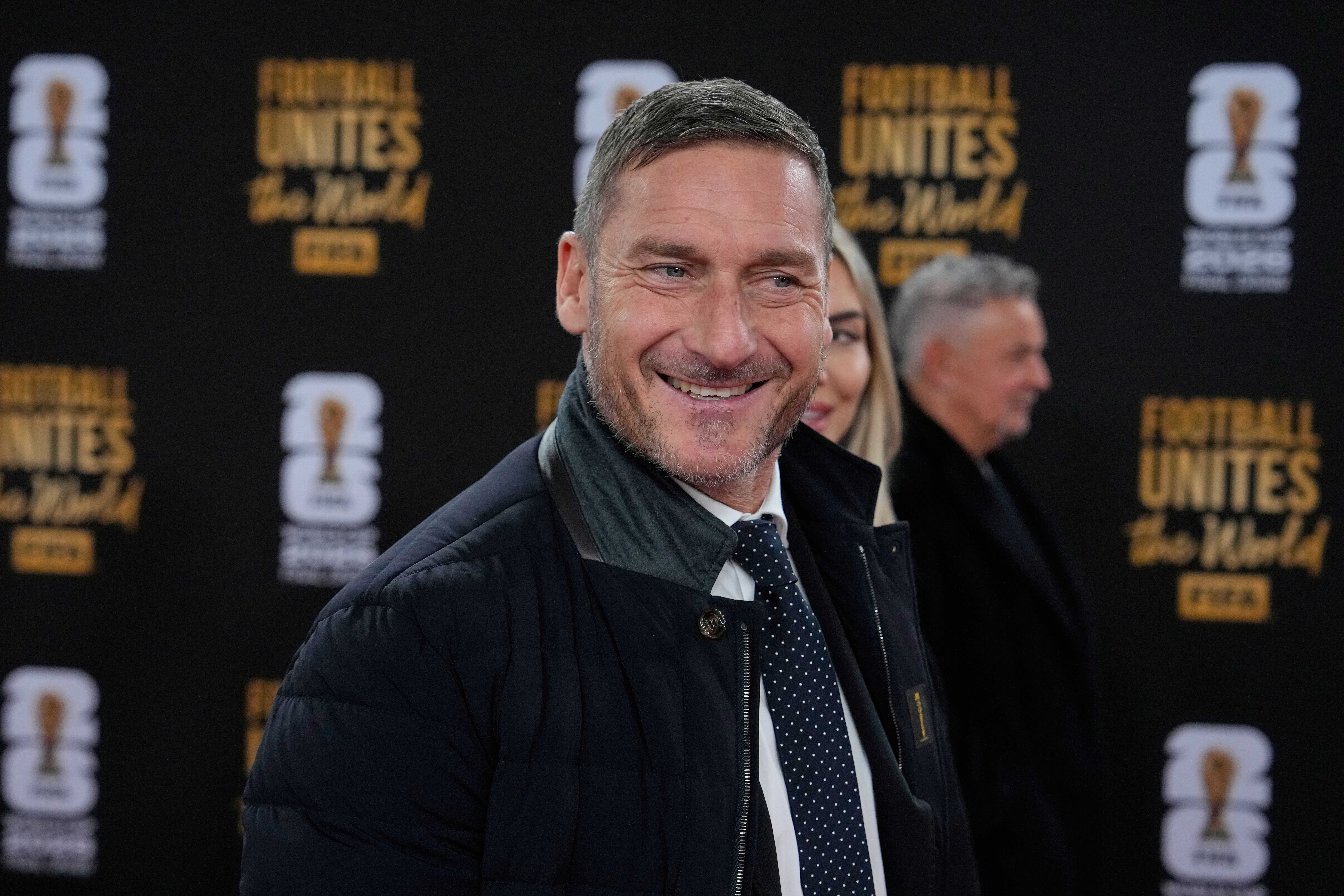 Francesco Totti, exfutbolista italiano.