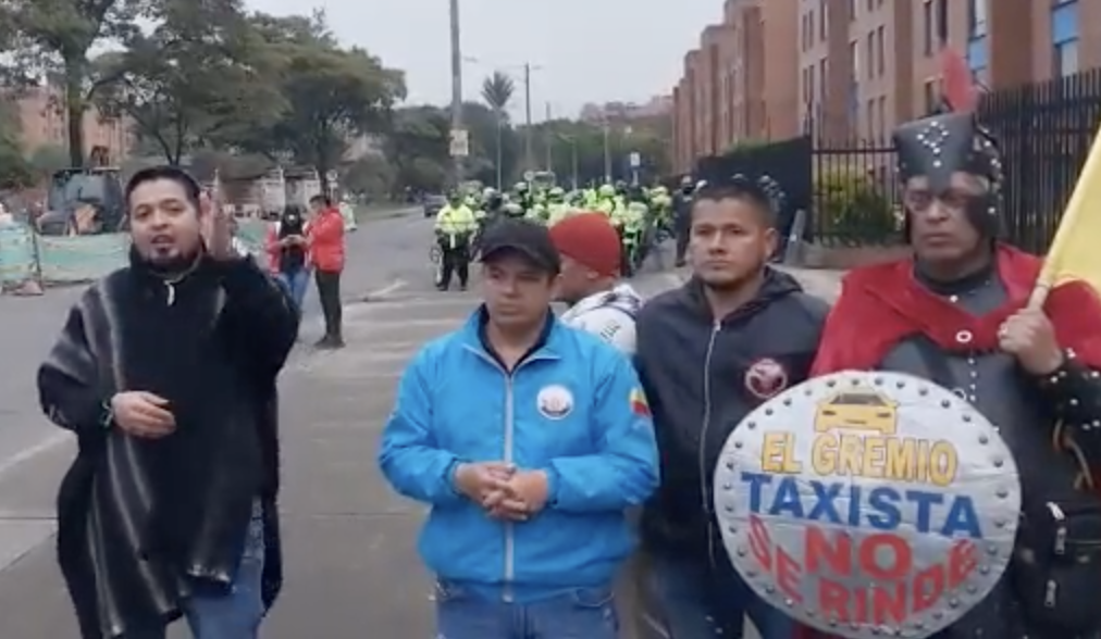 Taxistas denuncian falta de garantías para la protesta