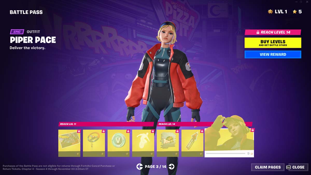 Fortnite Chapter 4 Season 4 Battle Pass: All Outfits and Rewards -  Meristation