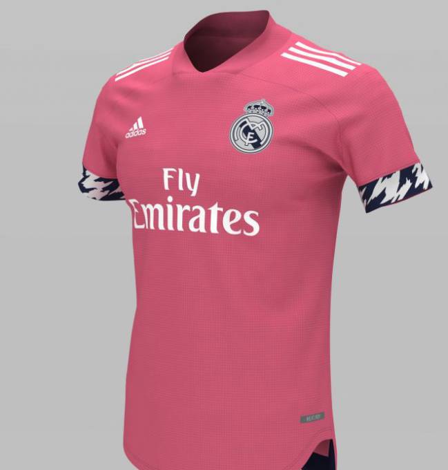 ▷ Camiseta Oficial REAL MADRID 20-21 Rosa Hombre