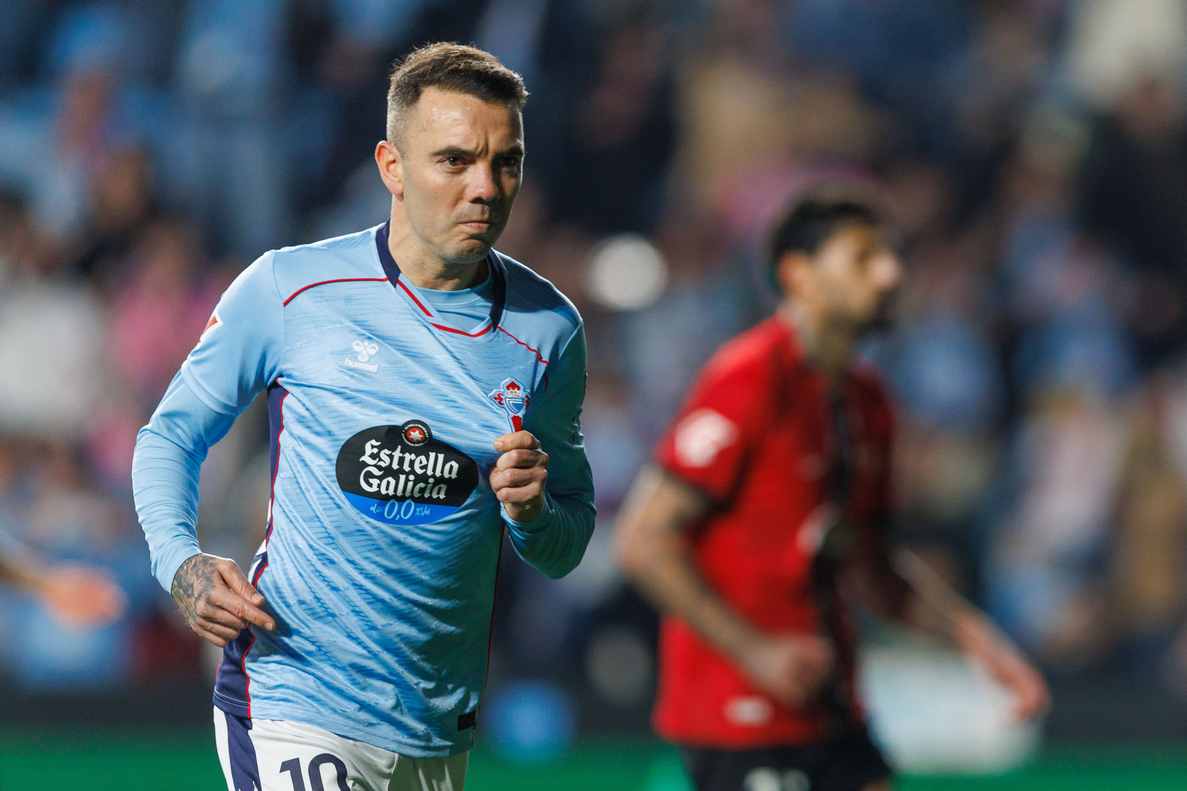 Iago Aspas, en modo leyenda