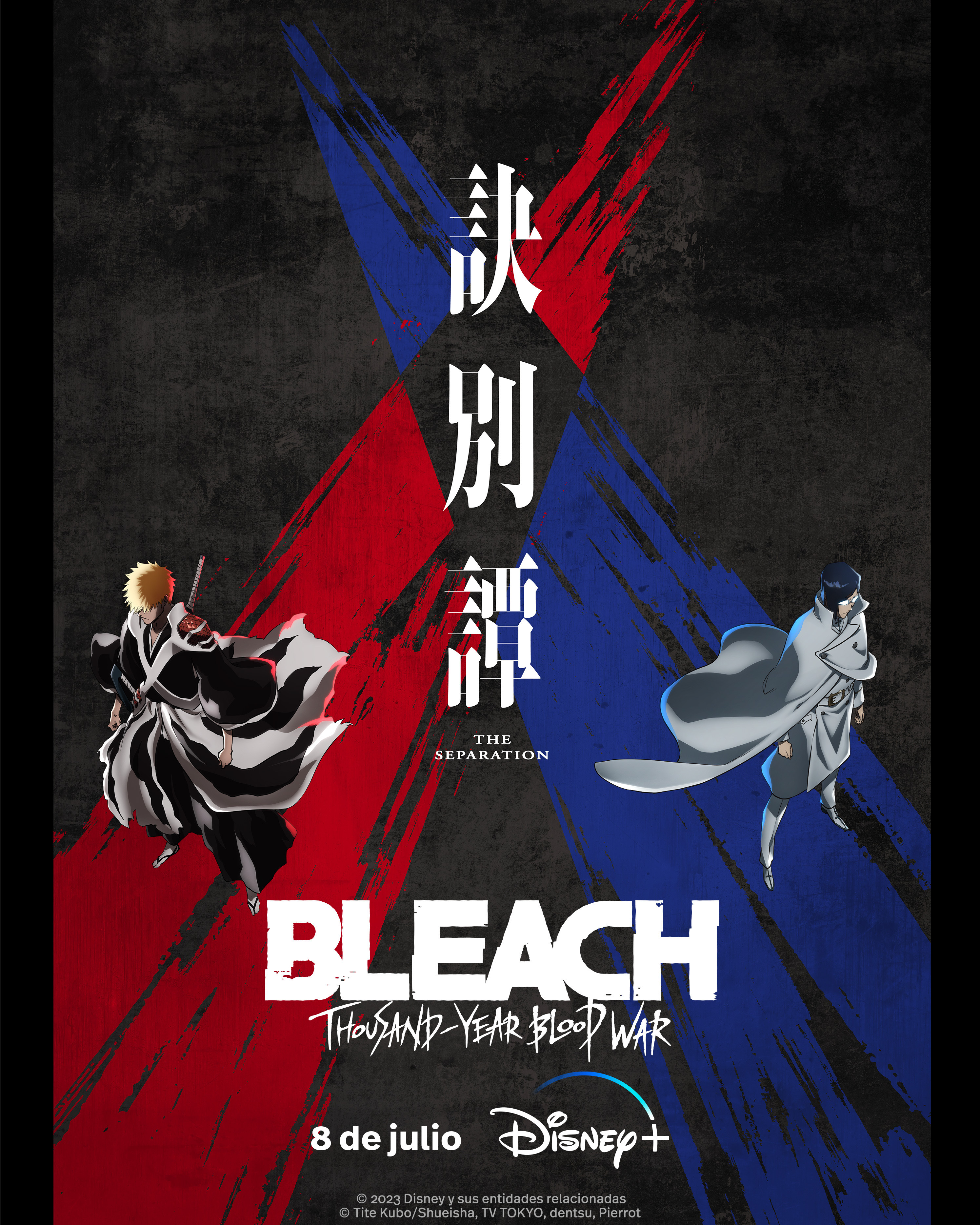 La parte 2 de Bleach Thousand-Year Blood War ya tiene fecha de estreno en  Disney+ - Meristation