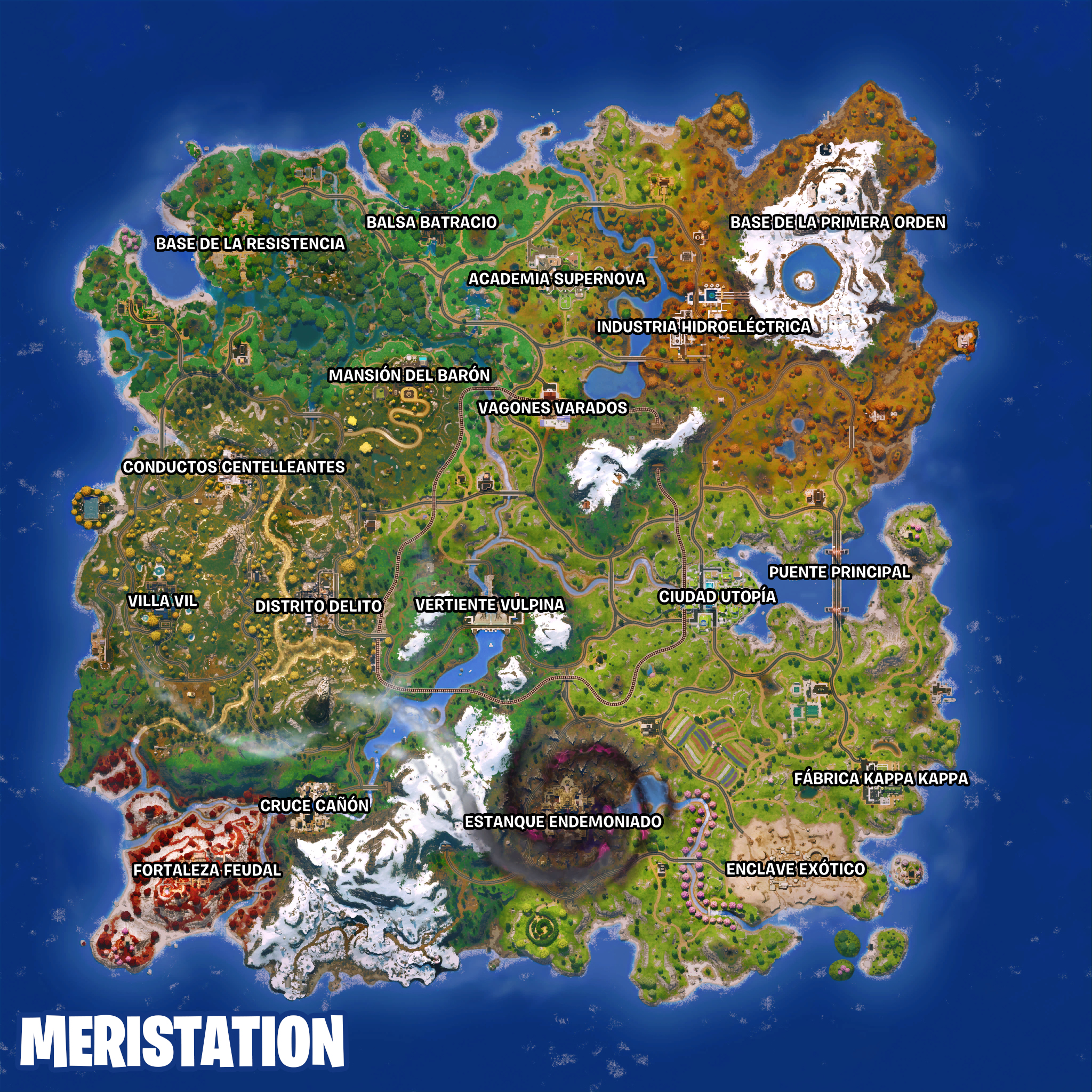 Supernova Code Location Map Supernova Map