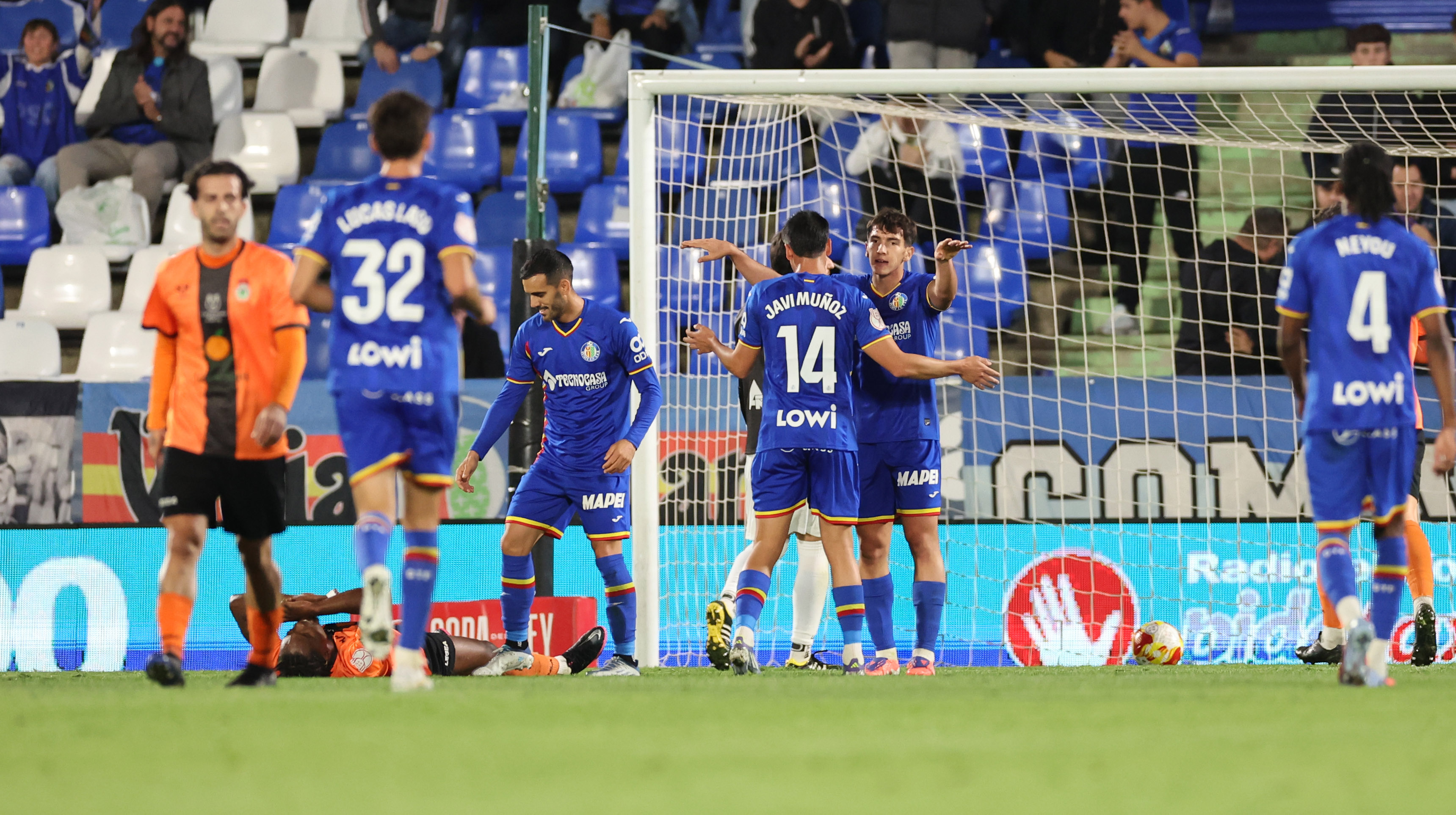 28/10/25 PARTIDO UNICO COPA DEL REY PRIMERA RONDA PRIMERA ELIMINATORIA 
VALDEMORO - GETAFE 
 ALEGRIA GOL 0-1