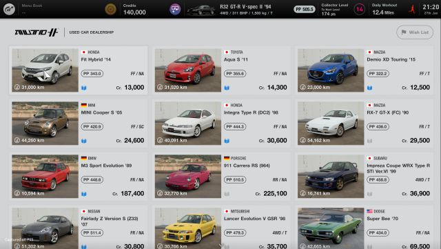 Gran Turismo 5 - Top 10 de los coches estándar más caros. 