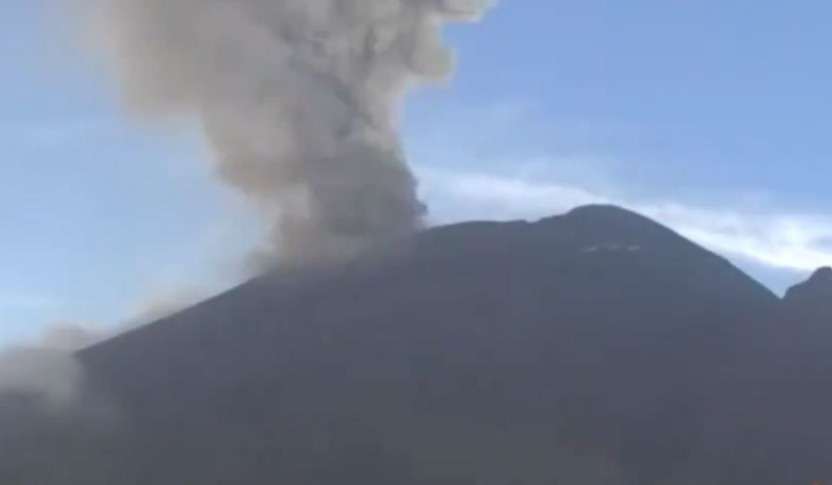 Así amaneció el Volcán Popocatépetl hoy 21 de mayo | VIDEO