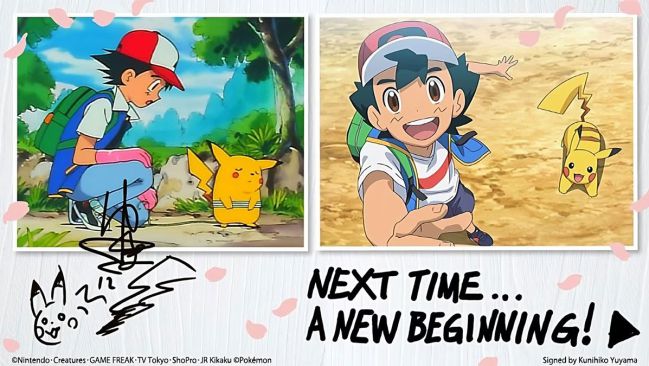 Next time, a new beginning': Ash Ketchum ends Pokémon journey