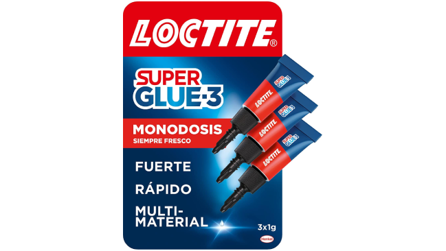Loctite Super Glue-3 Pincel, pegamento transparente con pincel