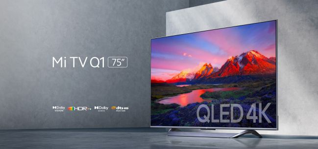 Xiaomi Mi TV Q1, una TV 4K de 75 pulgadas por menos de 1.300 euros
