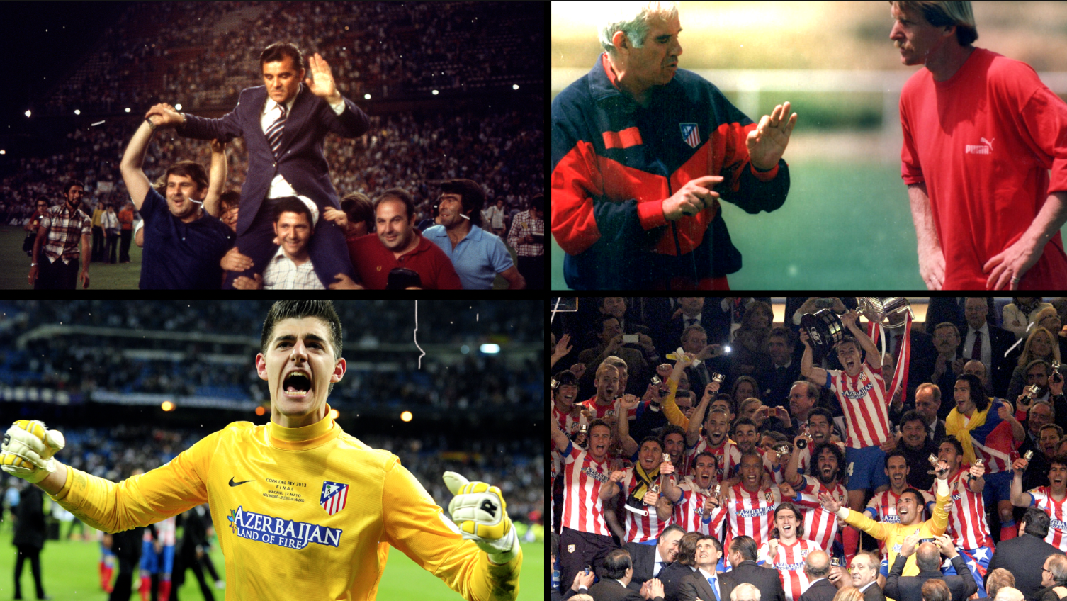 Las historias del derbi madrileño de Copa: de Miljanic, Aragonés y Mourinho al Courtois más eufórico