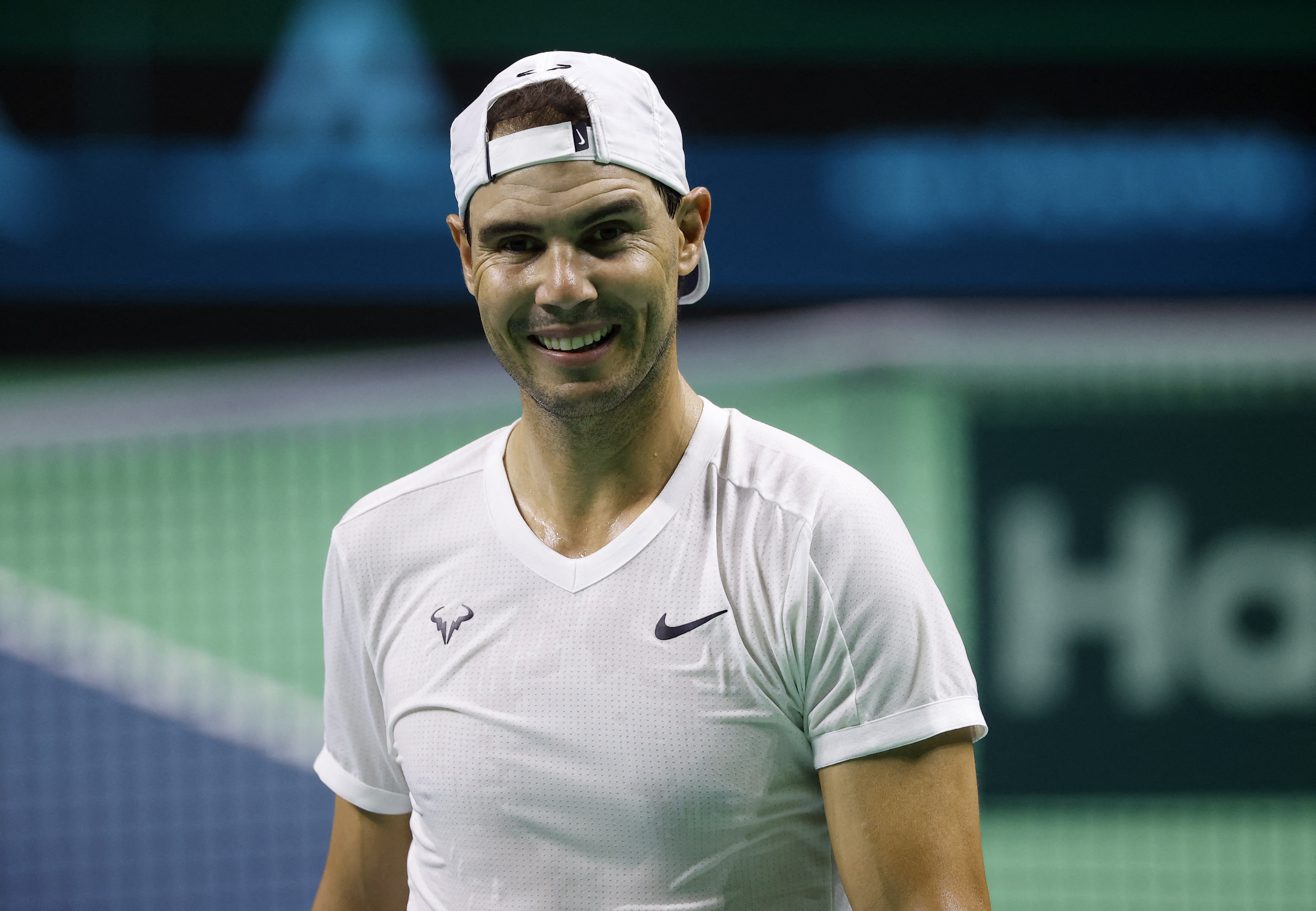 Tennis - Davis Cup Finals - Quarter Final - Netherlands v Spain - Palacio de Deportes Jose Maria Martin Carpena Arena, Malaga, Spain - November 19, 2024 Spain's Rafael Nadal before his match against Netherlands' Botic van de Zandschulp REUTERS/Juan Medina