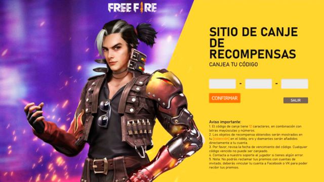 Free Fire: códigos gratis para hoy, 3 de abril de 2021