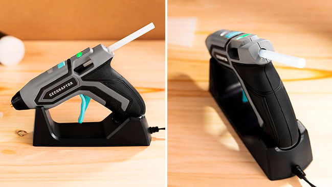 La pistola de silicona, mini y de calentamiento rápido, ideal para abordar  las tareas de bricolaje, Escaparate: compras y ofertas
