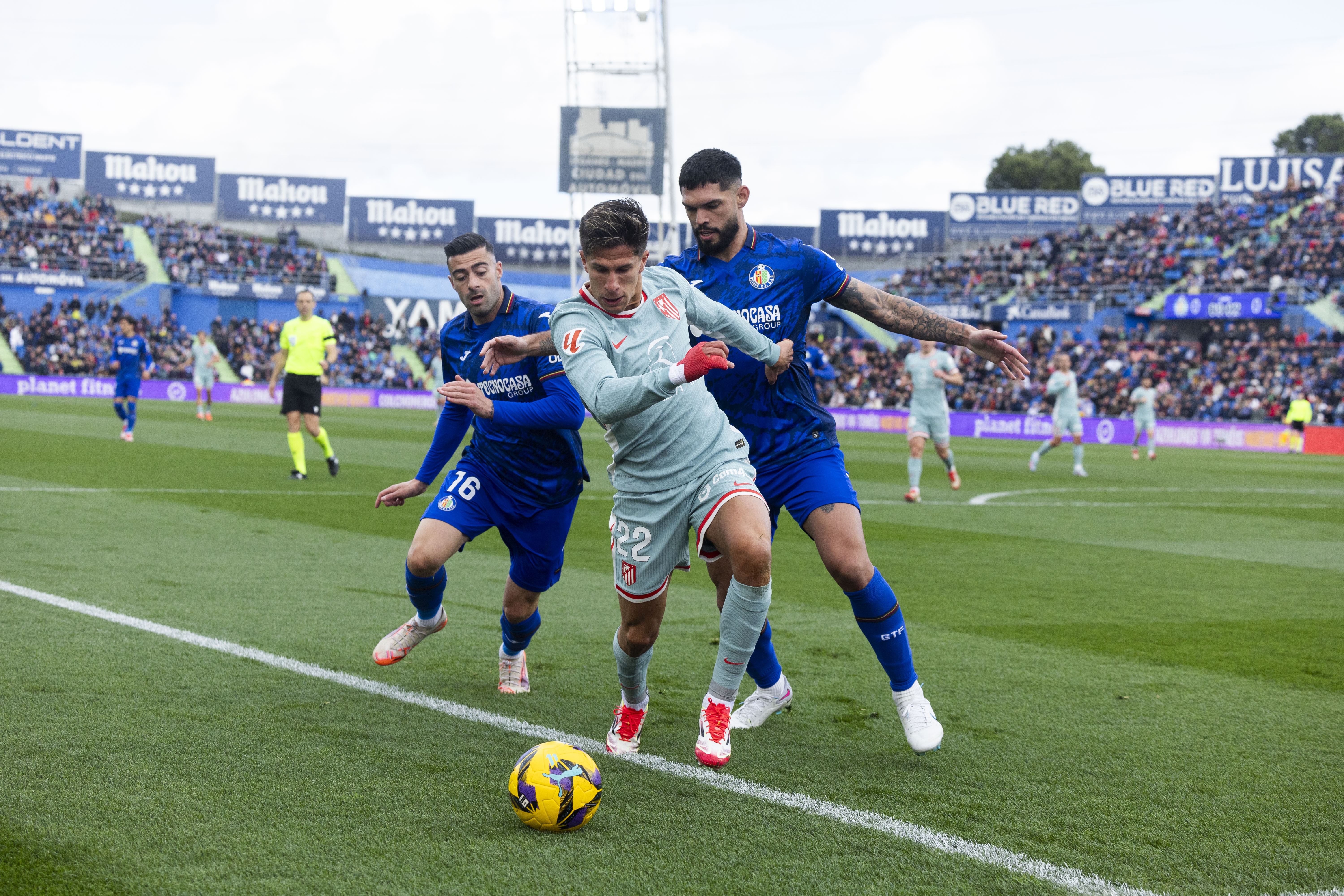 09/03/25 PARTIDO PRIMERA DIVISIONGETAFE - ATLETICO DE MADRIDGIULIANO SIMEONE ALDERETE