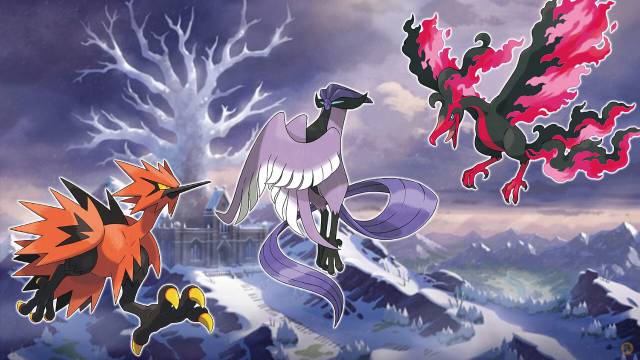 Cómo encontrar a Articuno, Zapdos y Moltres versión de Galar en Las Nieves  de la Corona de Pokémon