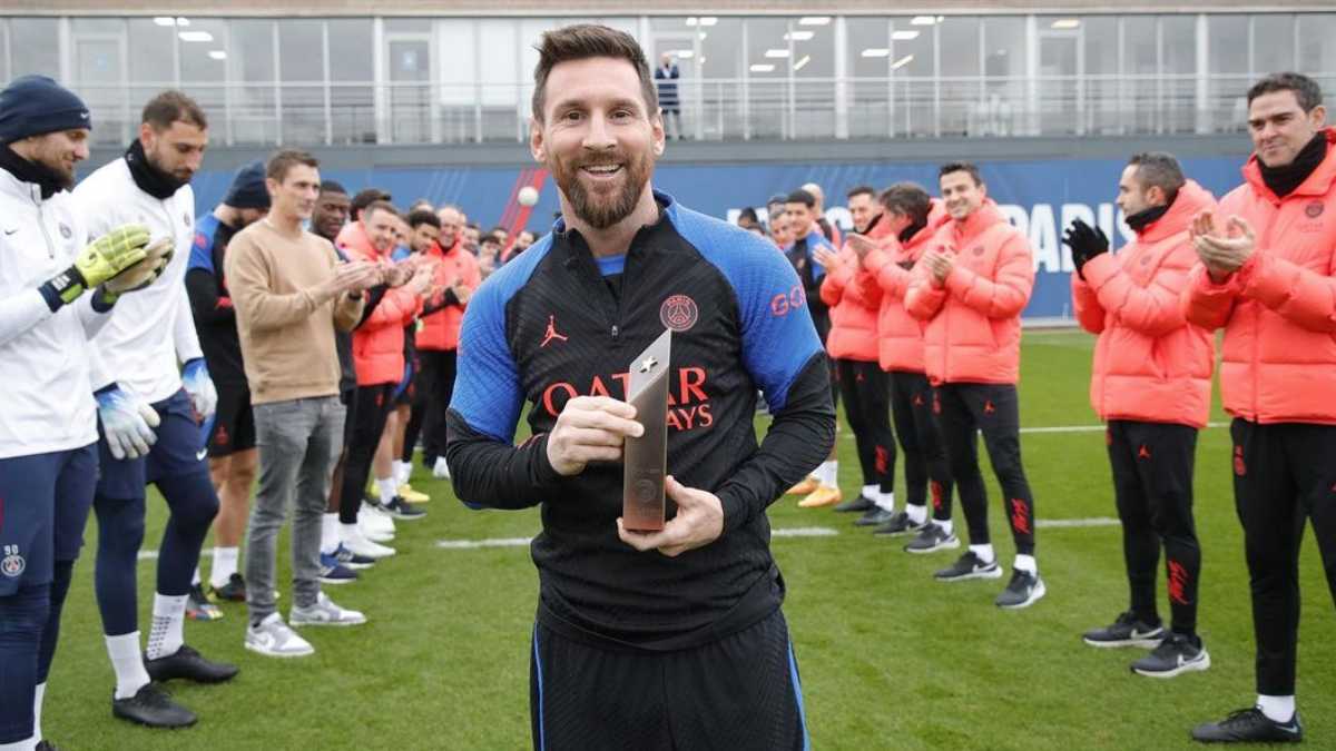 Messi responde al pasillo del PSG