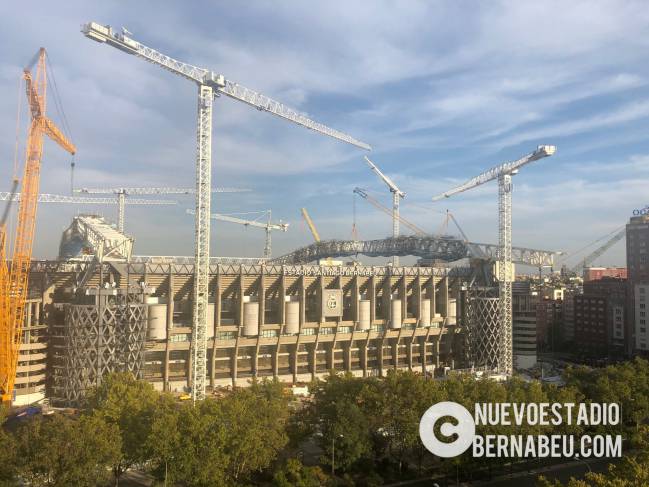 Real Madrid: El aspecto futurista del Santiago Bernabéu toma forma