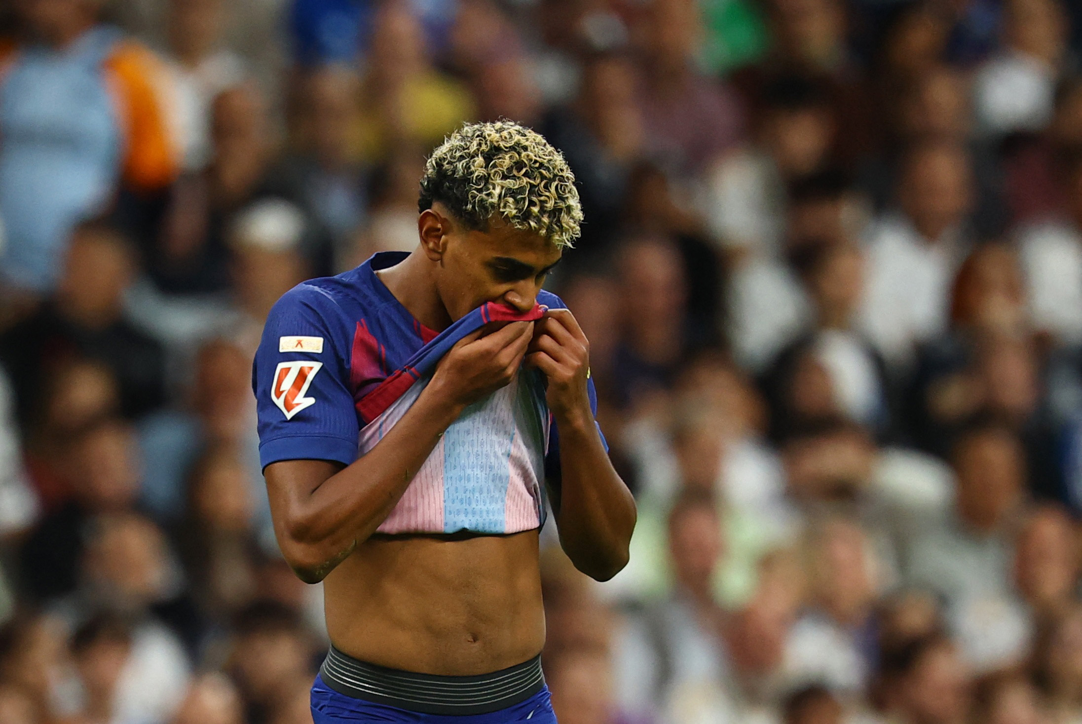 "A Lamine cada día se le pone más cara de Jesé que de Messi.