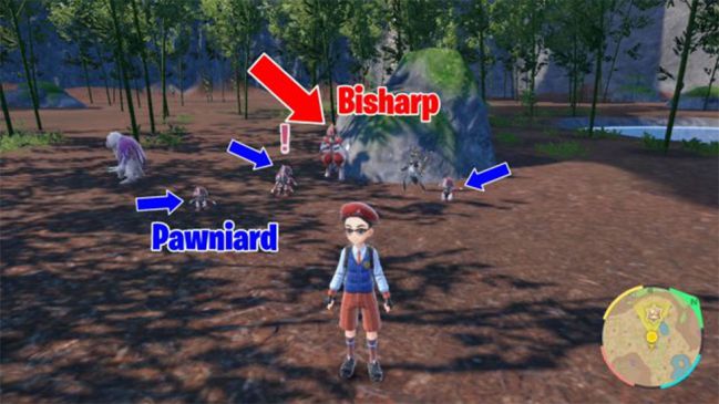 How to get Pawniard, Bisharp and Kingambit in Pokémon Scarlet