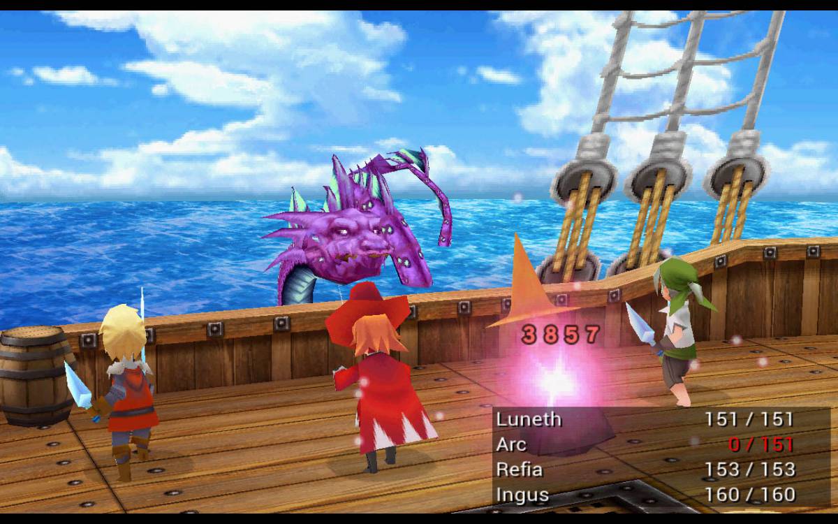 Captura de pantalla - Final Fantasy III (AND)