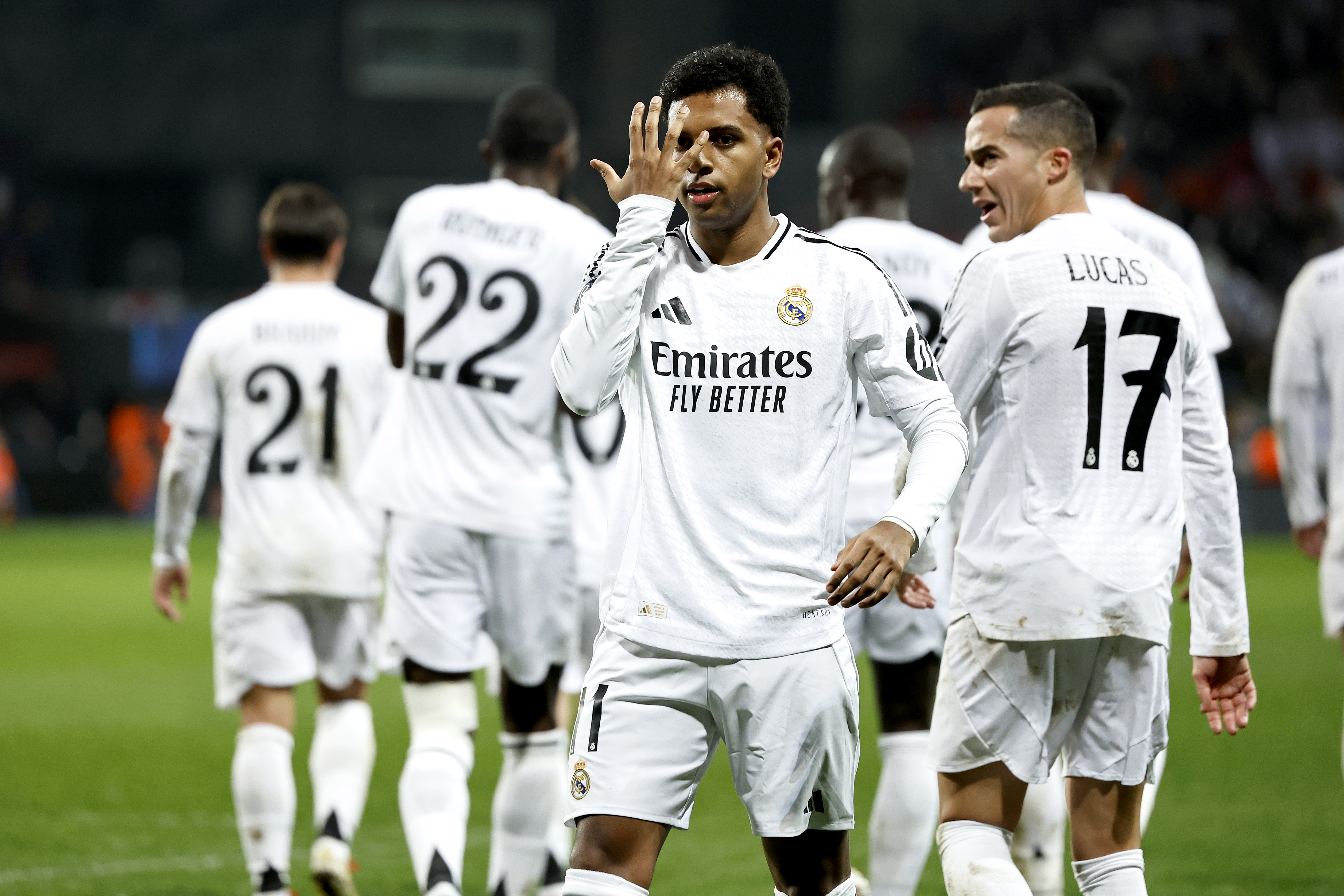 29/01/25 PARTIDO JORNADA 8 CHAMPIONS LEAGUE 
BREST - REAL MADRID 
ALEGRIA GOL 0-1 RODRYGO GOES 