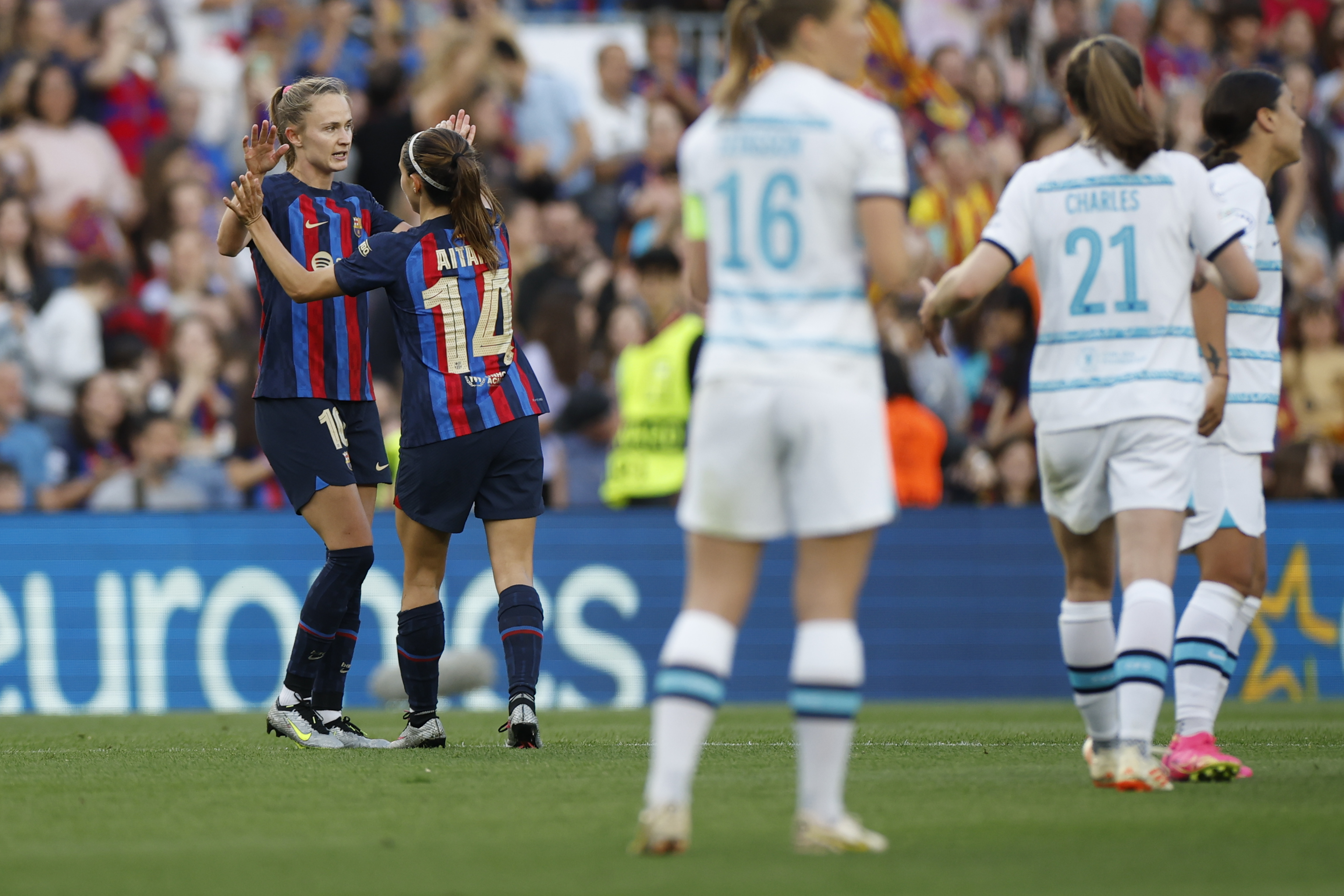 Chelsea Women 0-4 Barcelona Femeni: Ruthless first half sees Barca win  first Women's Champions League title, Football News