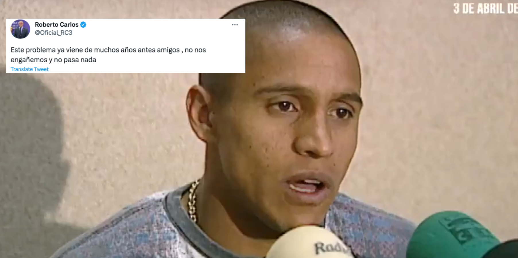 Roberto Carlos explota por el caso Vinicius y recuerda esto que le sucedió en el Camp Nou