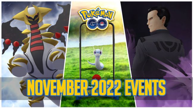 Pokémon GO in November 2022: Events, Raids, Giratina, Guzzlord, Nihilego  and more - Meristation