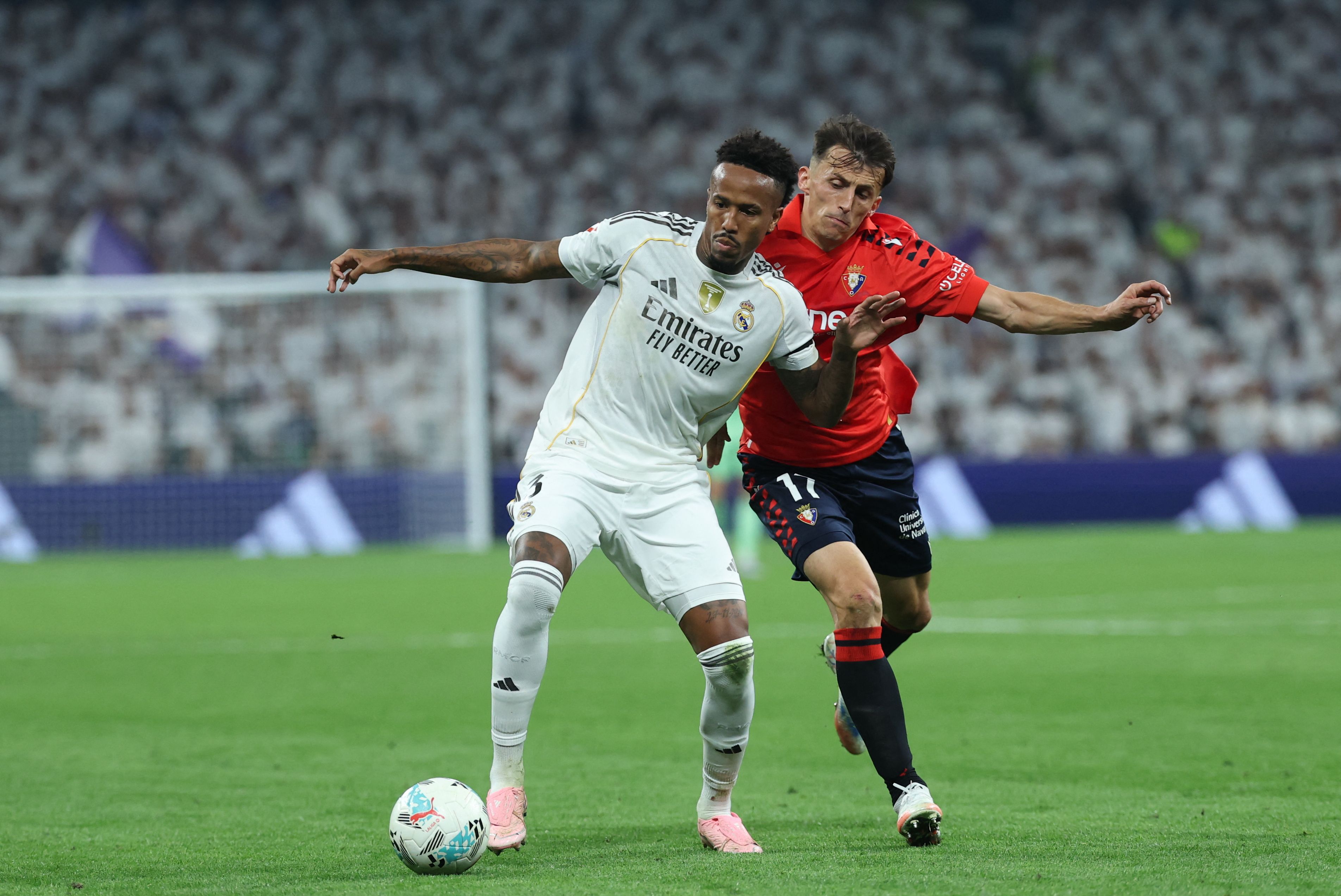 Prueba de fuego para Militao