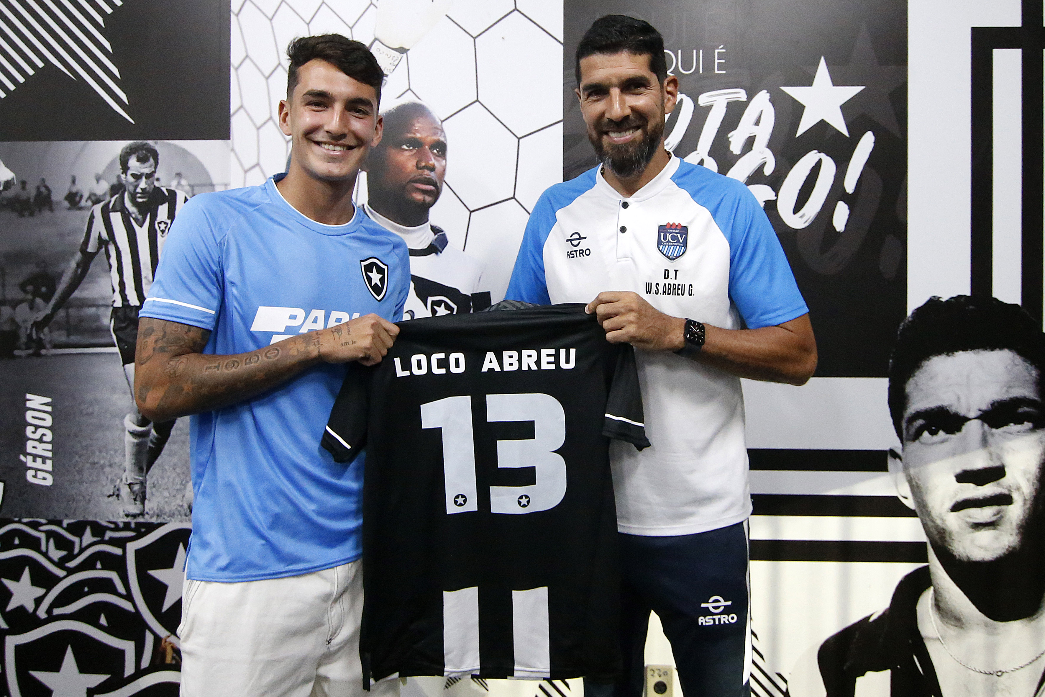 El hijo del Loco Abreu asombra en Brasil: cinco goles en dos partidos