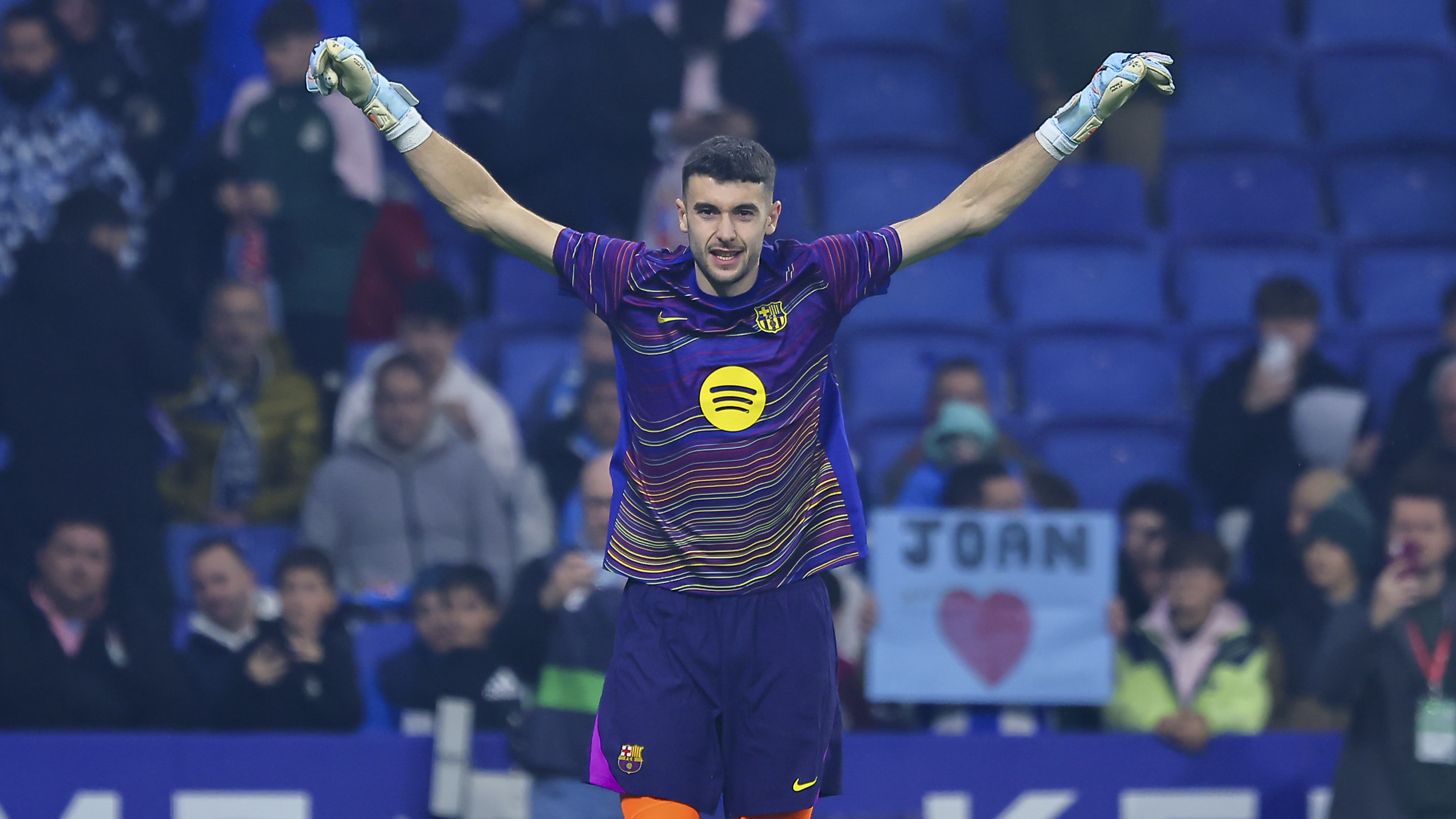 03/01/26 PARTIDO PRIMERA DIVISION
RCD ESPANYOL - FC BARCELONA
JOAN GARCIA (13) FC BARCELONA