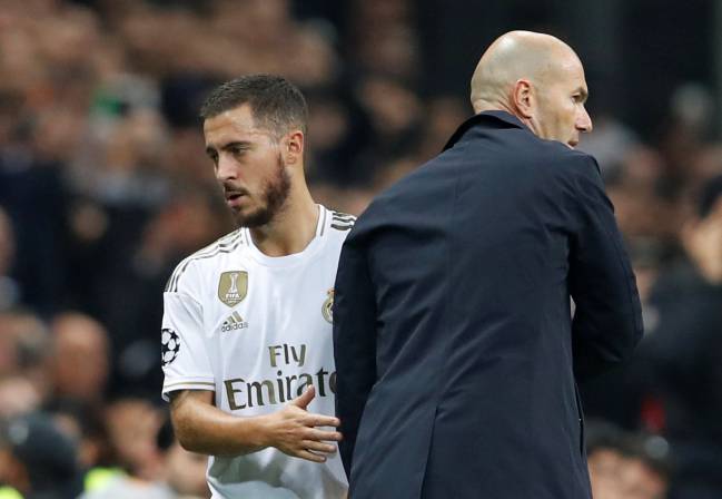 UEFA Champions League on X: Eden Hazard in a Real Madrid shirt for the 1st  time! 