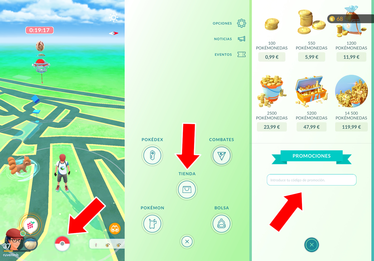 Como obter e usar códigos promocionais do Pokémon Go- Dr.Fone