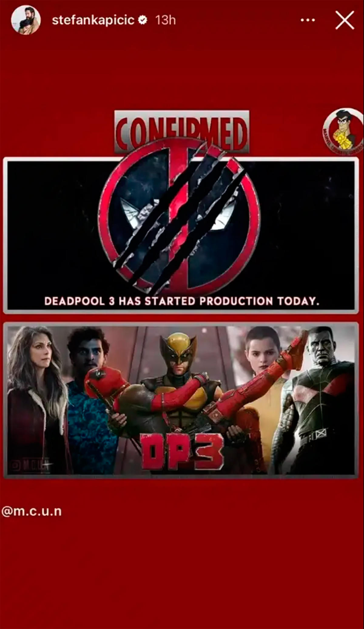 Marvel Studios' Deadpool 3 kicks off filming with this revealing image -  Meristation